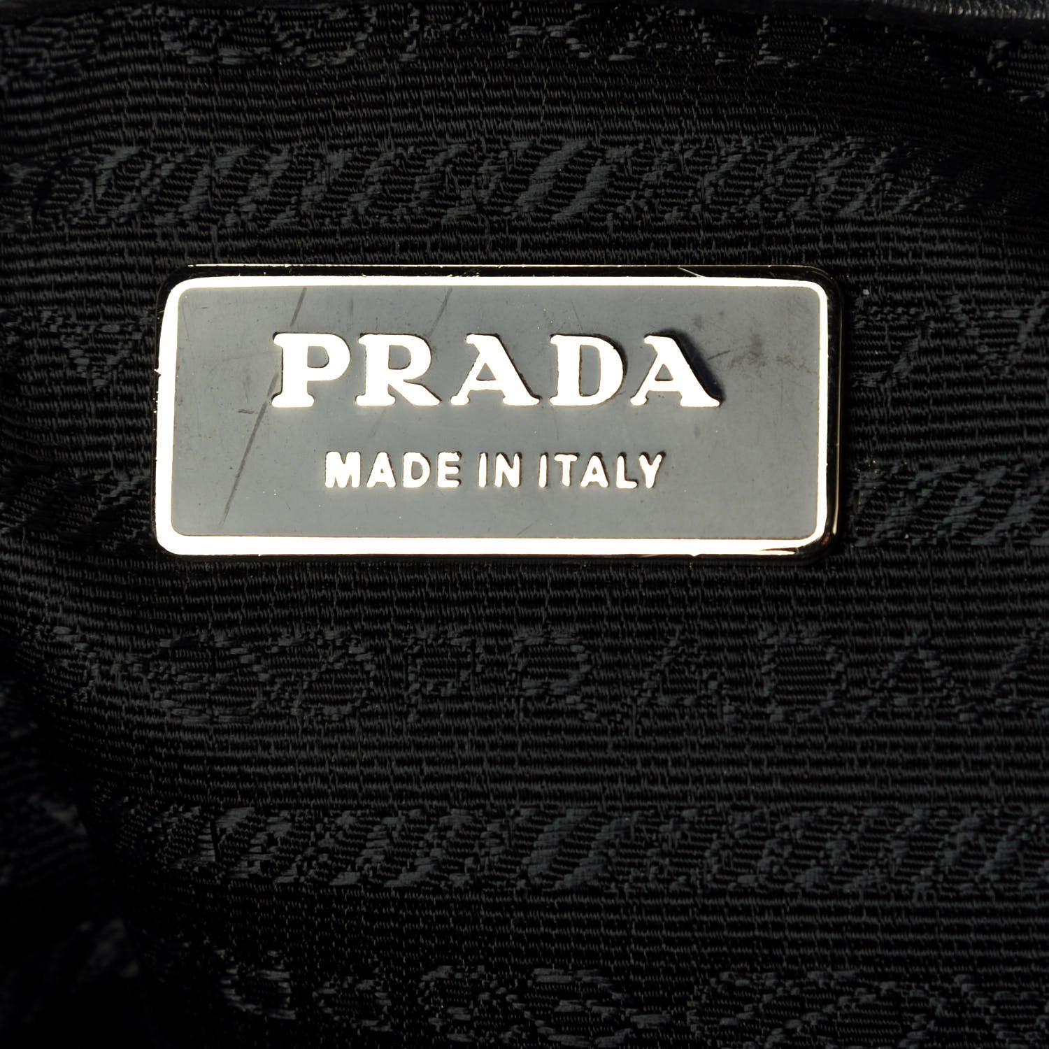 Prada Tessuto Nylon Nappa Foldover Pushlock Satchel Black 13 of 14