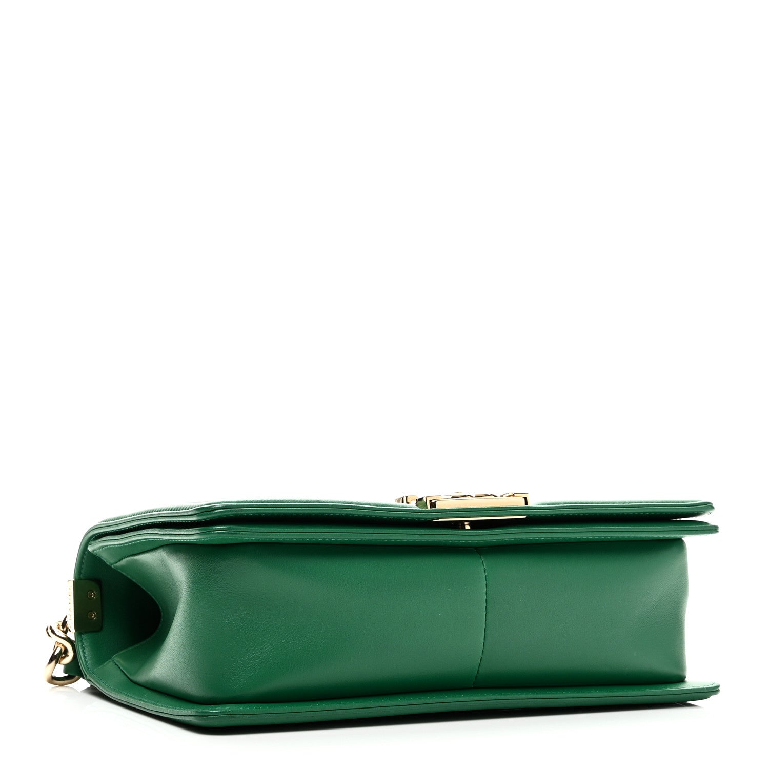 Chanel Calfskin Quilted Medium Boy Flap Green 4 of 11