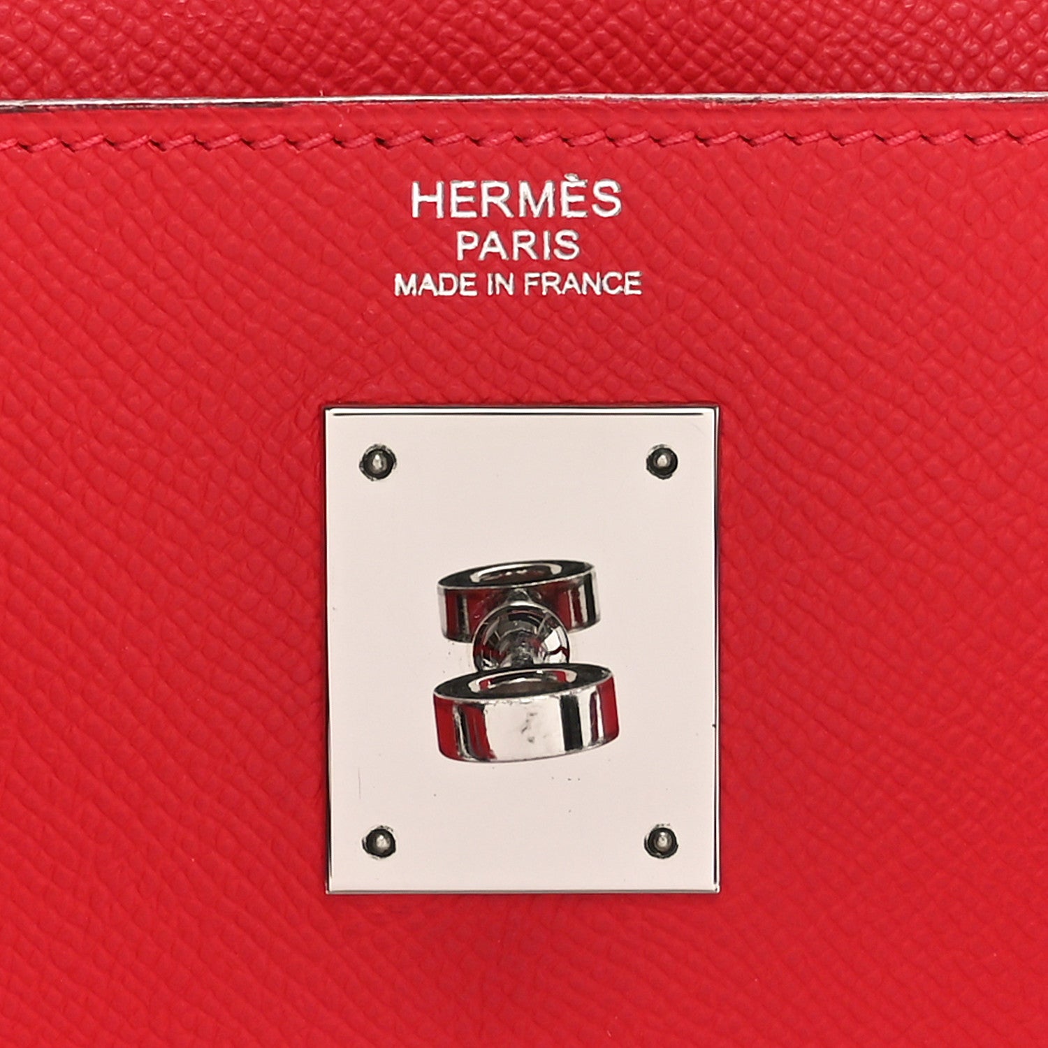 Hermes Epsom Kelly Retourne 32 Vermillion 6 of 10