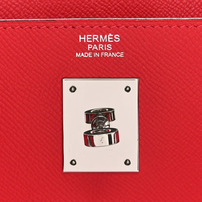 Hermes Epsom Kelly Retourne 32 Vermillion 6 of 10
