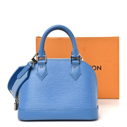 Louis Vuitton Epi Jacquard Alma BB Bleuet 10 of 10