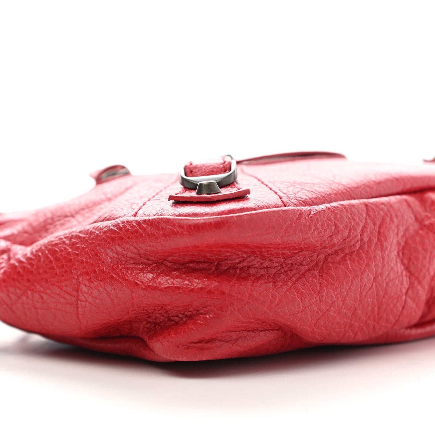 Agneau Porte Toilette Makeup Clutch Rouge Cardinal