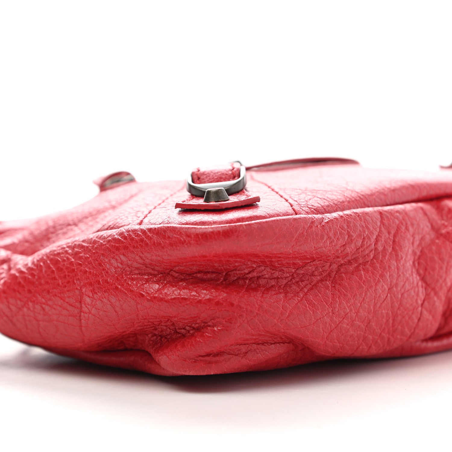 Balenciaga Agneau Porte Toilette Makeup Clutch Rouge Cardinal 8 of 9
