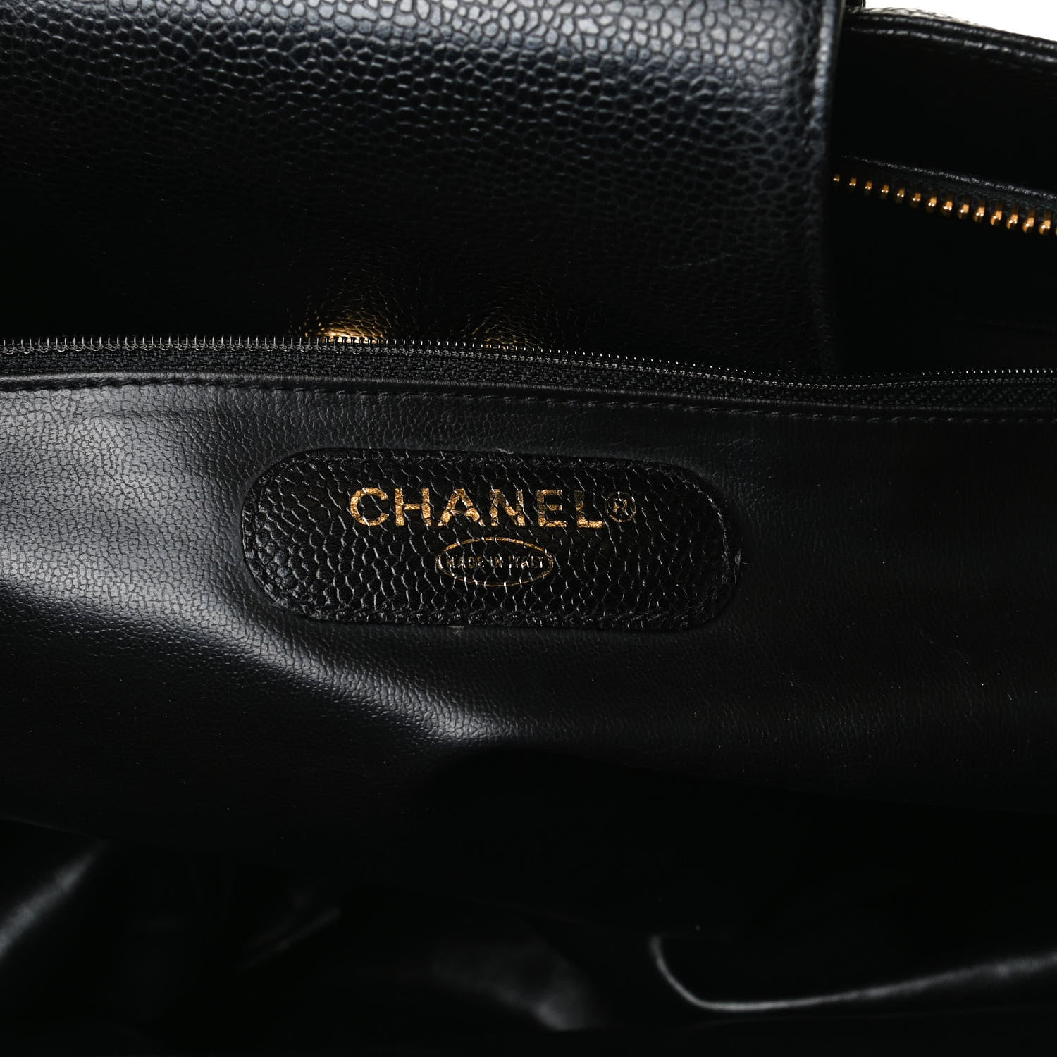 Chanel Caviar XL Weekender Bag Black 6 of 24