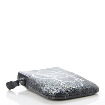 Louis Vuitton Monogram Eclipse Vivienne Zipper Key Ring 3 of 7