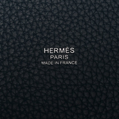 Hermes Taurillon Clemence Picotin Lock 18 PM Bleu de Prusse 6 of 10