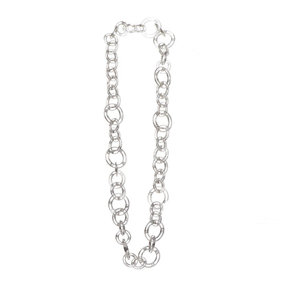 Tiffany Sterling Silver Atlas Link Necklace 3 of 7