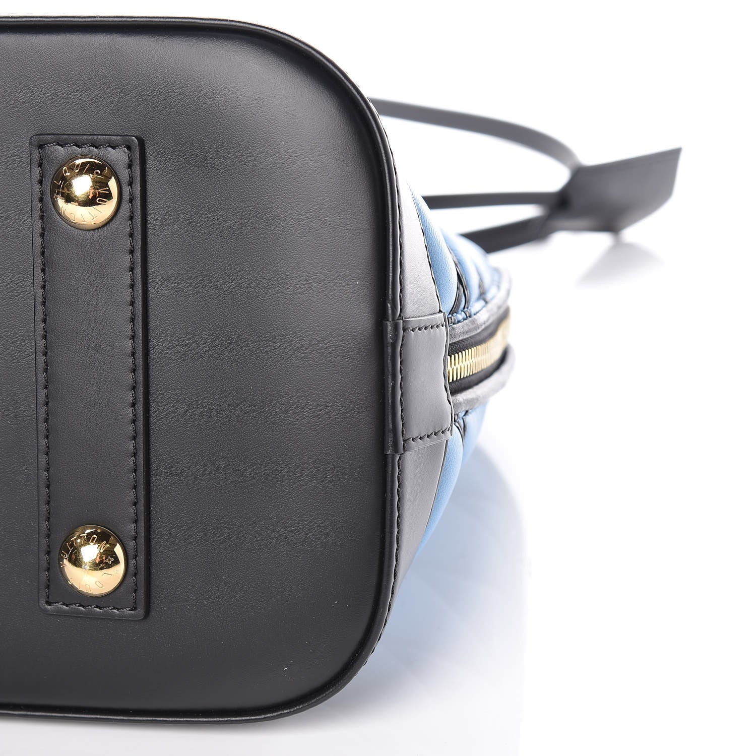 Louis Vuitton Lambskin Malletage Alma PM Bleuet 12 of 12