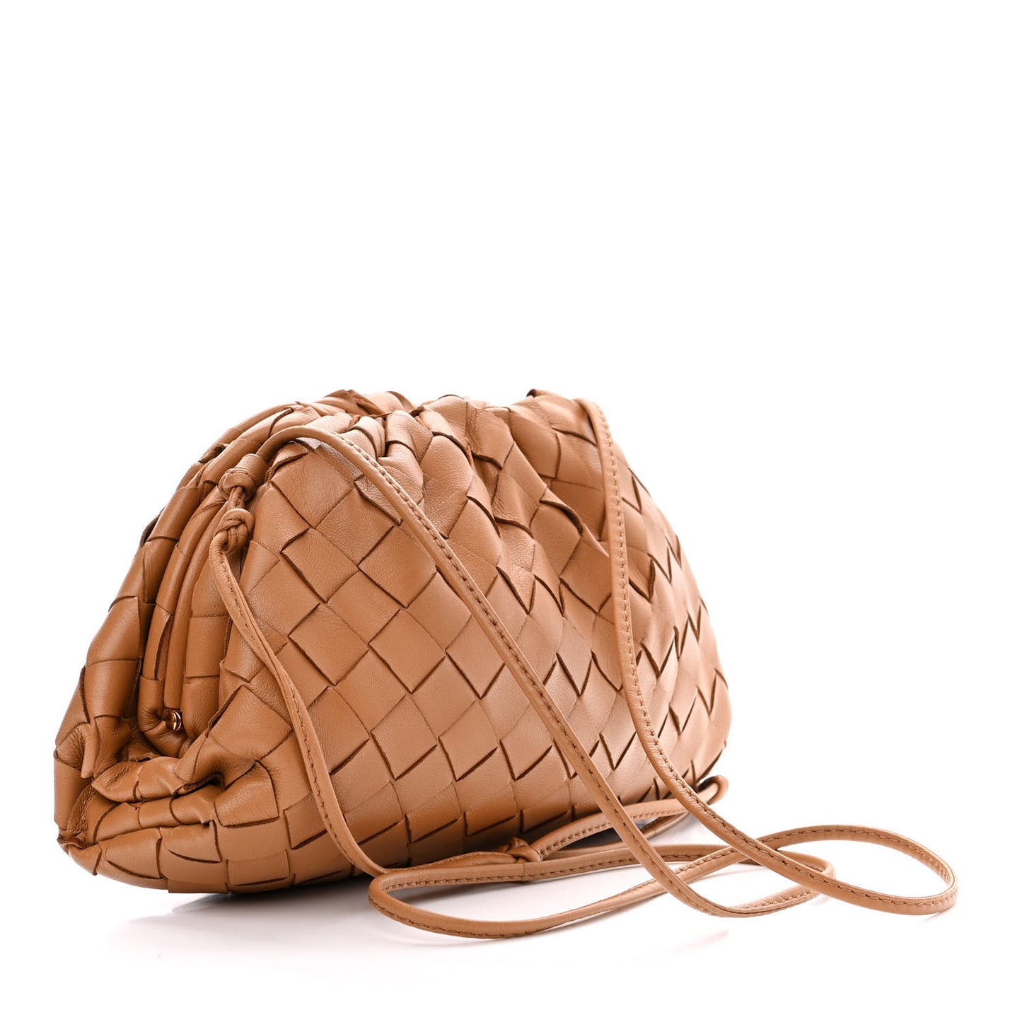 Nappa Intrecciato The Mini Pouch Carmel
