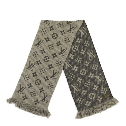Louis Vuitton Wool Silk Logomania Scarf Verone 2 of 6