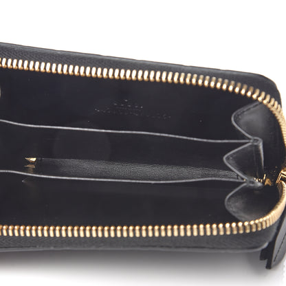 Gucci Guccissima Zip Around Card Case Black 4 of 5