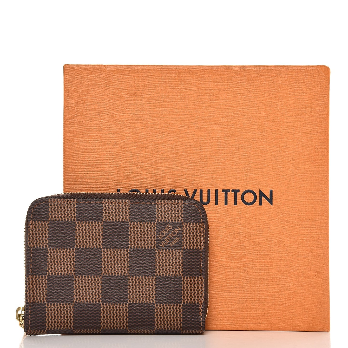 Damier Ebene Zippy Coin Purse