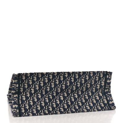Christian Dior Oblique Large Book Tote Blue Multicolor 4 of 8