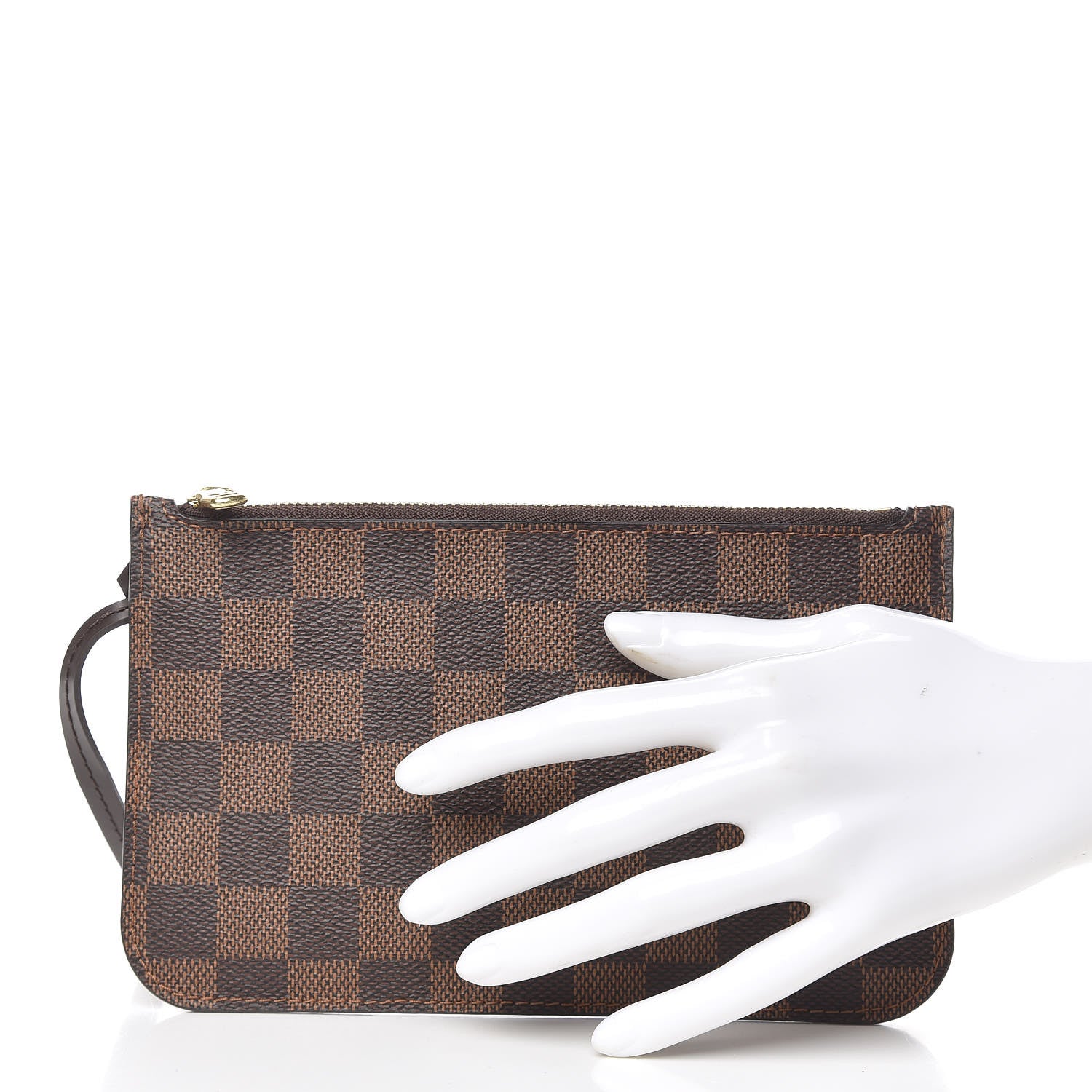 Louis Vuitton Damier Ebene Neverfull PM Pochette 2 of 7