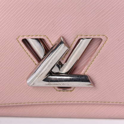 Louis Vuitton Epi Twist Shoulder Bag MM Rose Ballerine 9 of 21