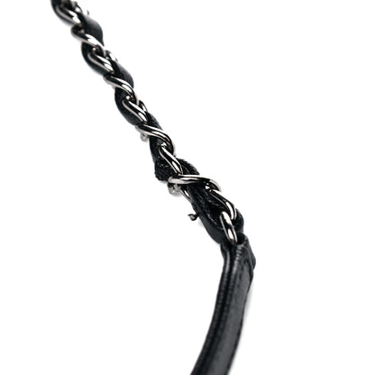 Chanel Caviar Chevron Quilted Small Coco Handle Flap Black 15 of 15