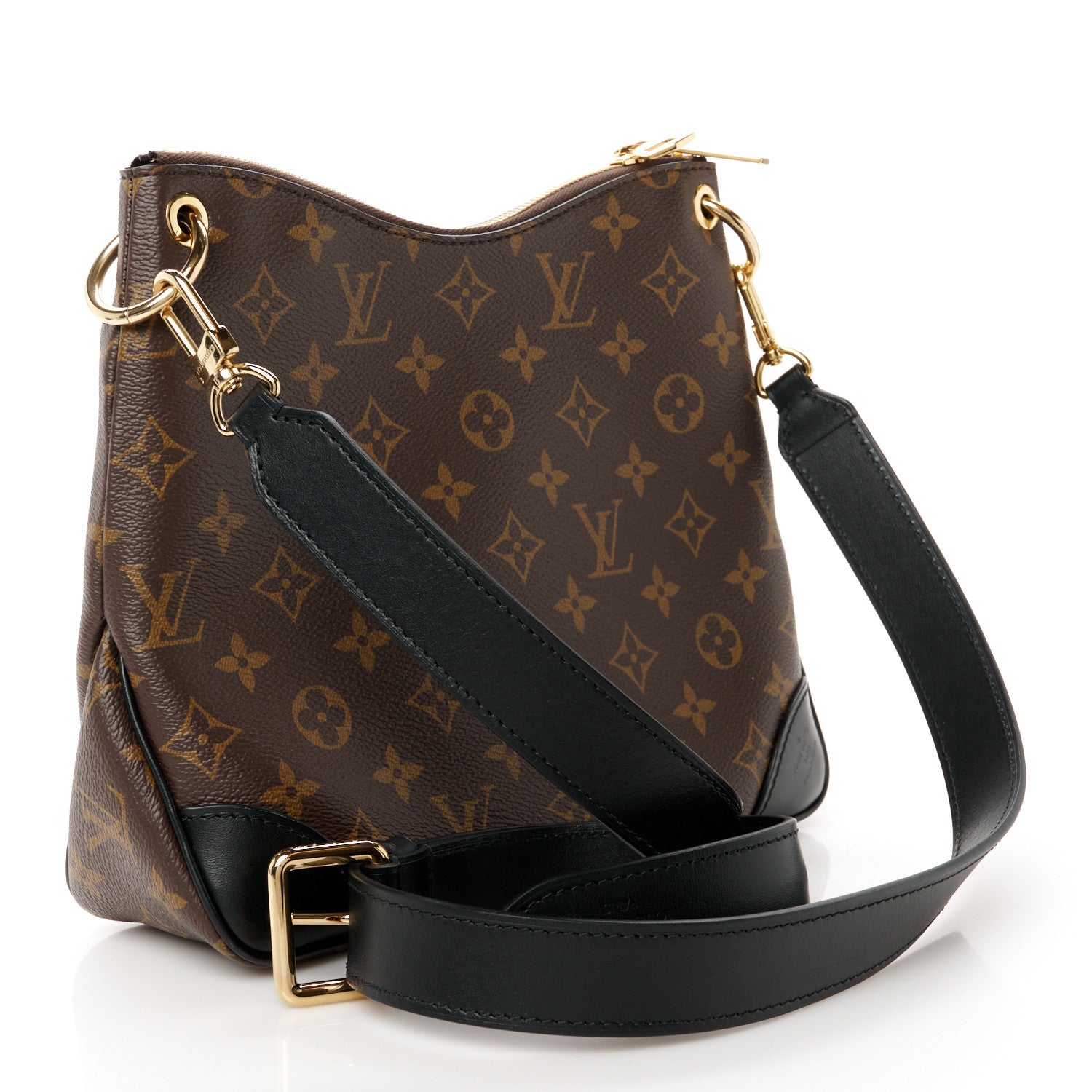 Louis Vuitton Monogram Odeon PM Black 3 of 10