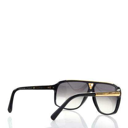 Louis Vuitton Acetate Evidence Sunglasses Z0105W Black 4 of 9
