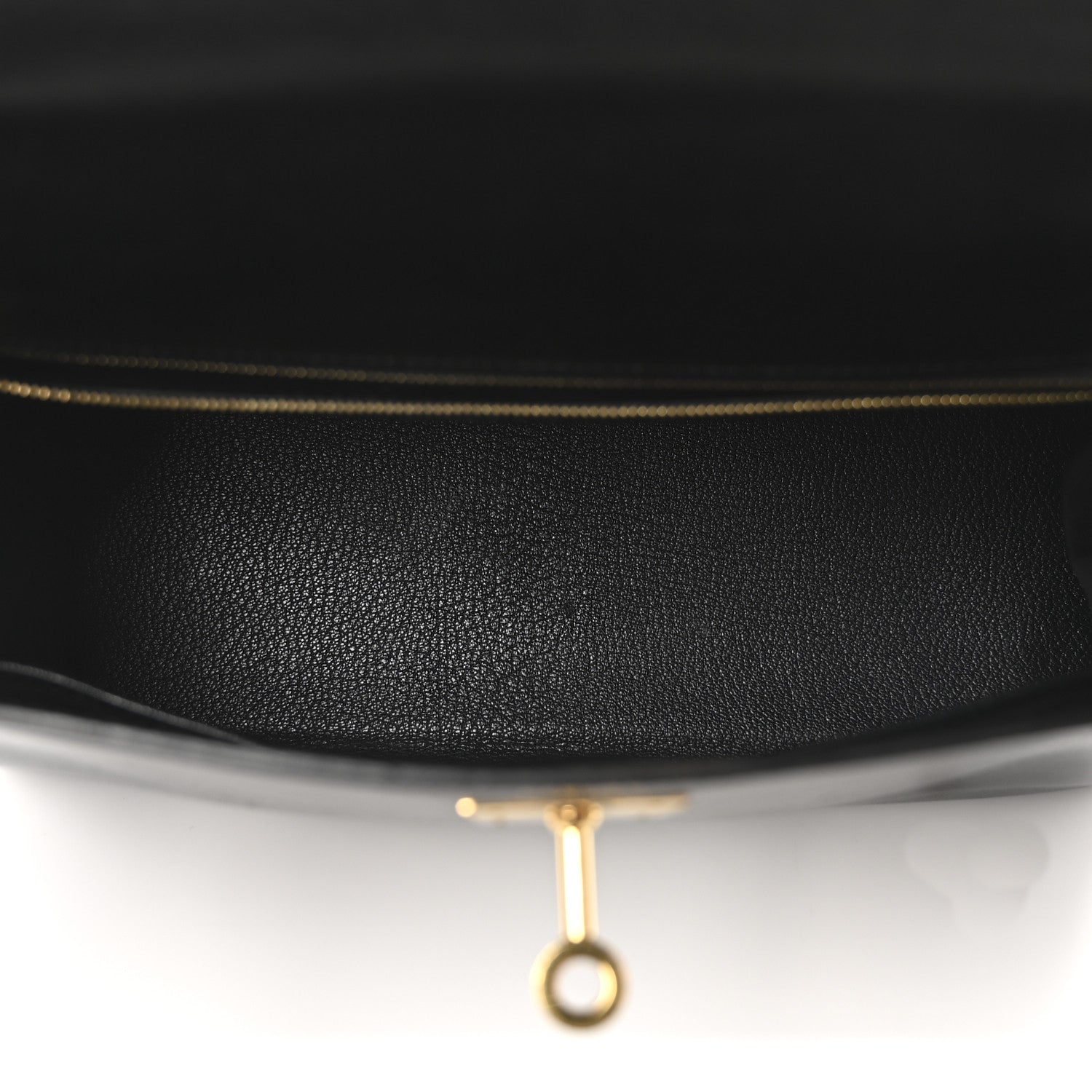 Hermes Box Kelly Retourne 28 Black 5 of 10