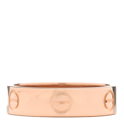 Cartier 18K Pink Gold 5.5mm LOVE Ring 57 8 3 of 4