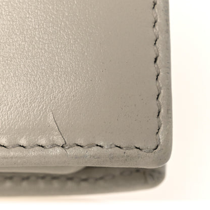 Gucci Boarded Plutone Calfskin Horsebit 1955 Wallet On Chain Mystic White 12 of 14