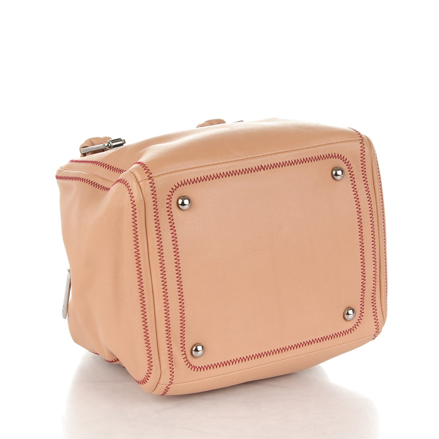 Chanel Lambskin Small Bowler Beige 4 of 7