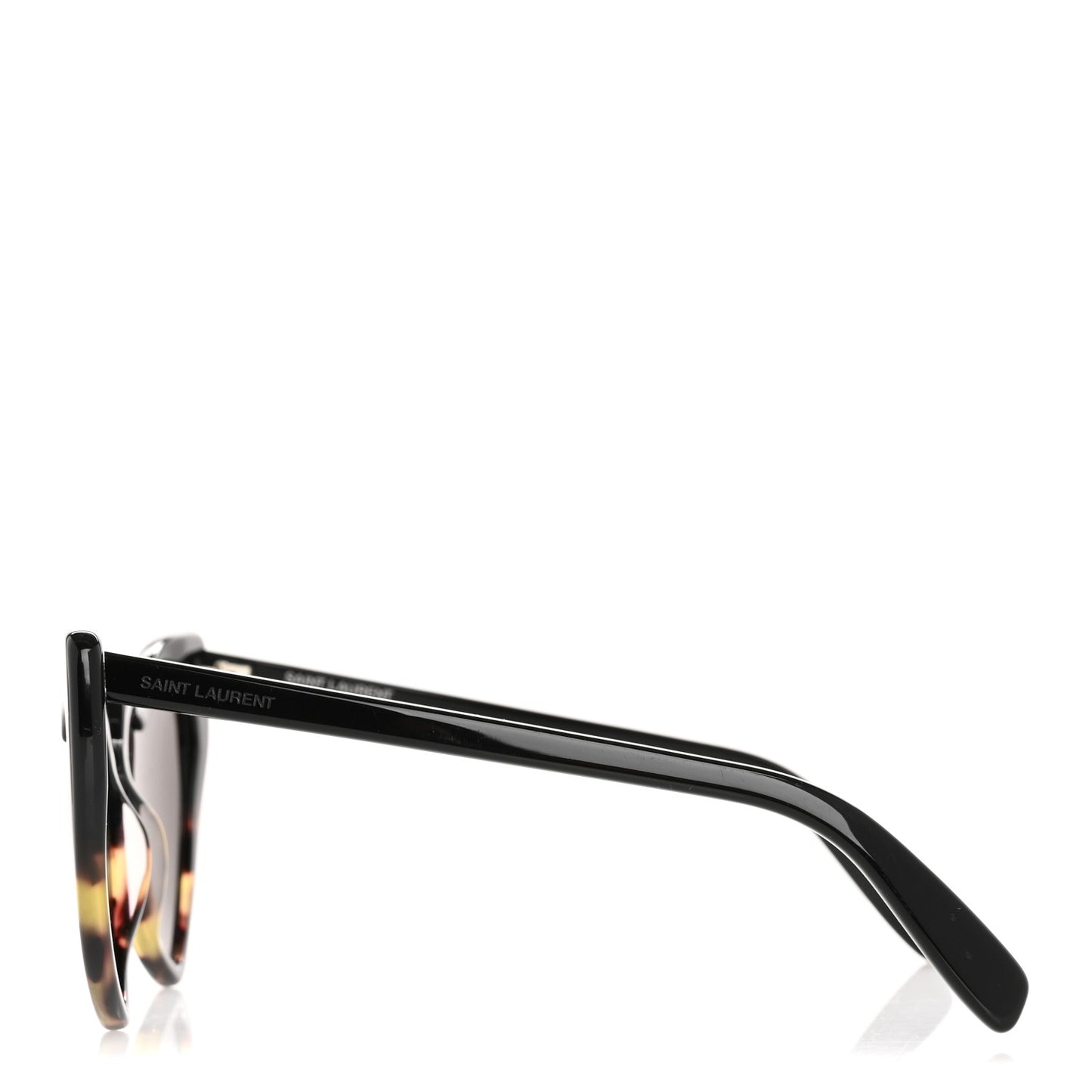Acetate Heart Frame Loulou SL181 Sunglasses Black White Havana