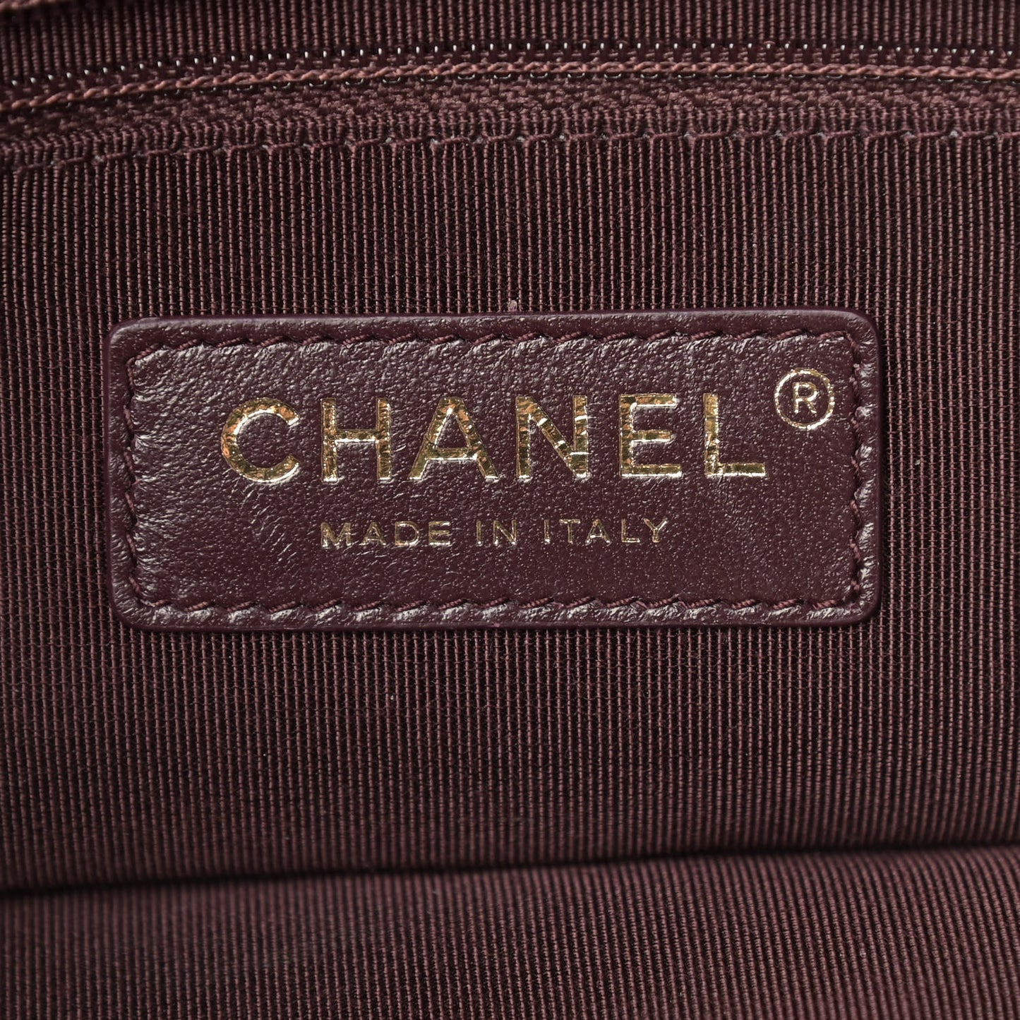 Lambskin Large Shopping Chain Tote Black