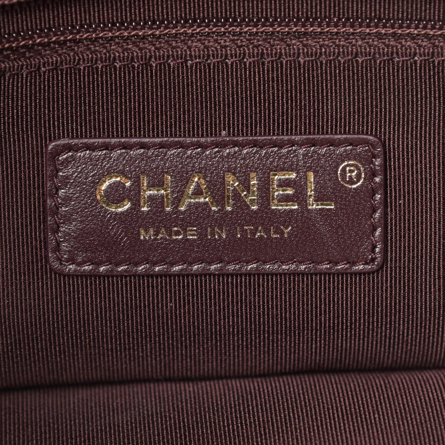 Chanel Lambskin Large Shopping Chain Tote Black 6 of 9