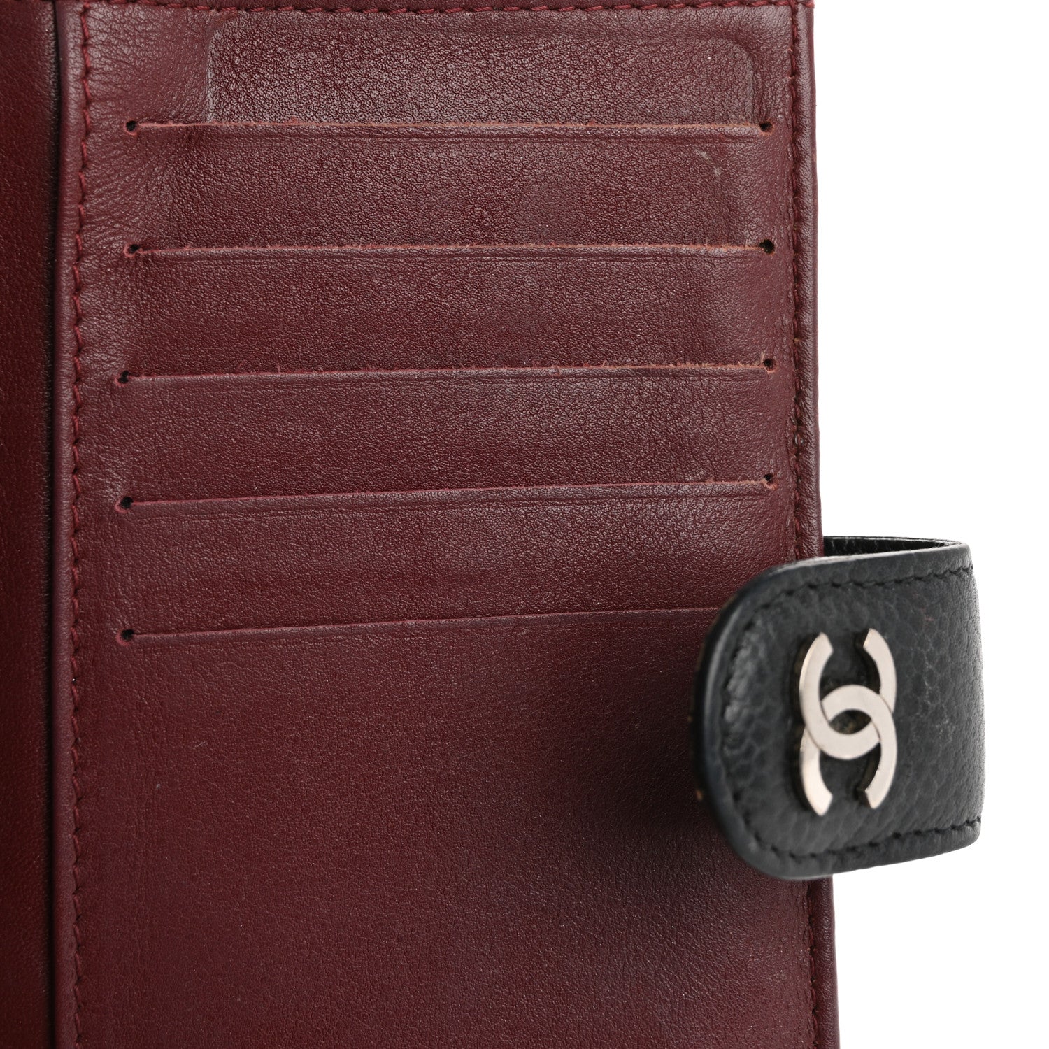 Chanel Caviar Quilted CC French Wallet Black 9 of 16