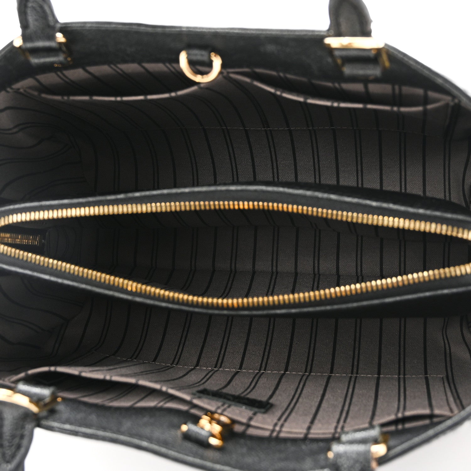 Louis Vuitton Empreinte Montaigne MM Black 5 of 10