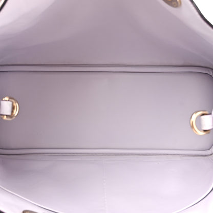 Christian Dior Bullcalf Medium Diorissimo Tote Brown Purple 6 of 17