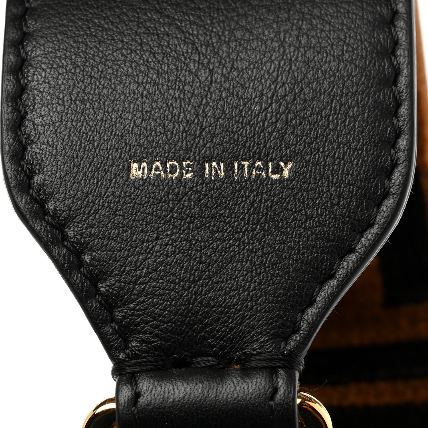 Fendi Velvet Tapestry FF Strap You Tobacco 4 of 5