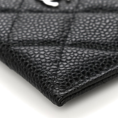 Chanel Caviar Quilted Card Holder Black 11 of 12