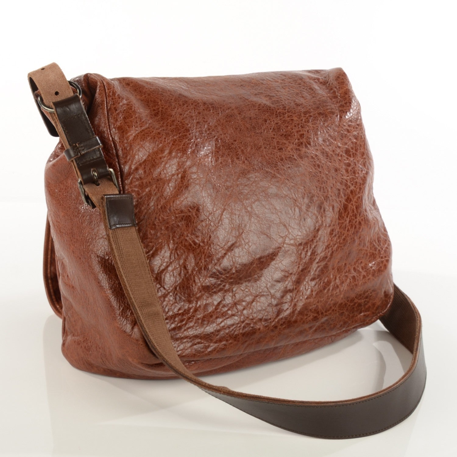 Balenciaga Agneau Besace Messenger Flap Bag Automne 3 of 9