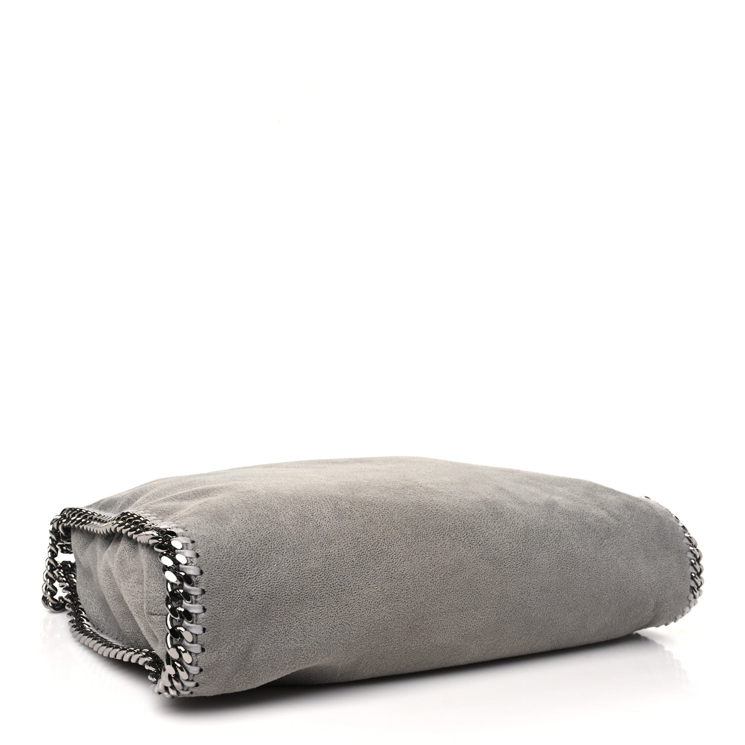 Stella McCartney Shaggy Deer Falabella Fold Over Tote Light Grey 4 of 10