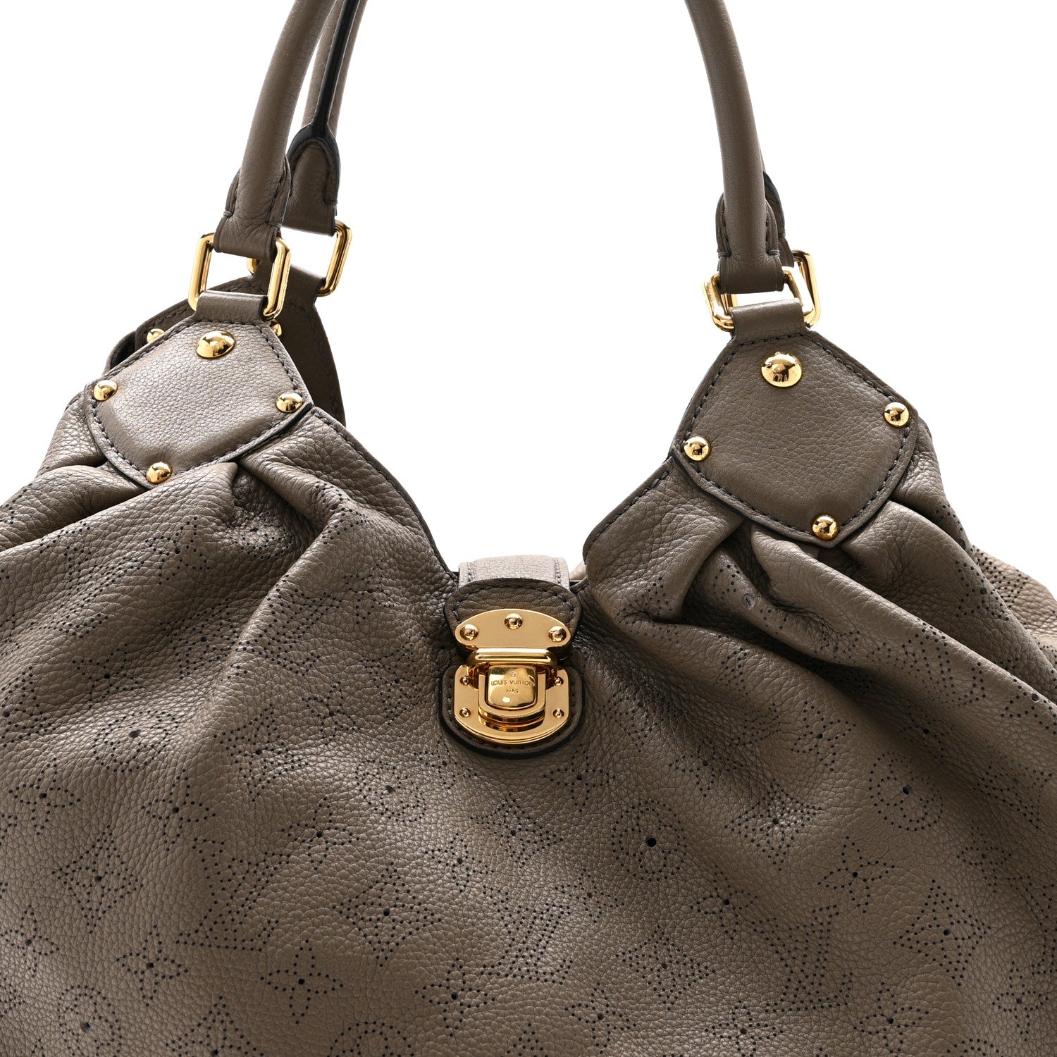 Louis Vuitton Mahina L Taupe 7 of 15