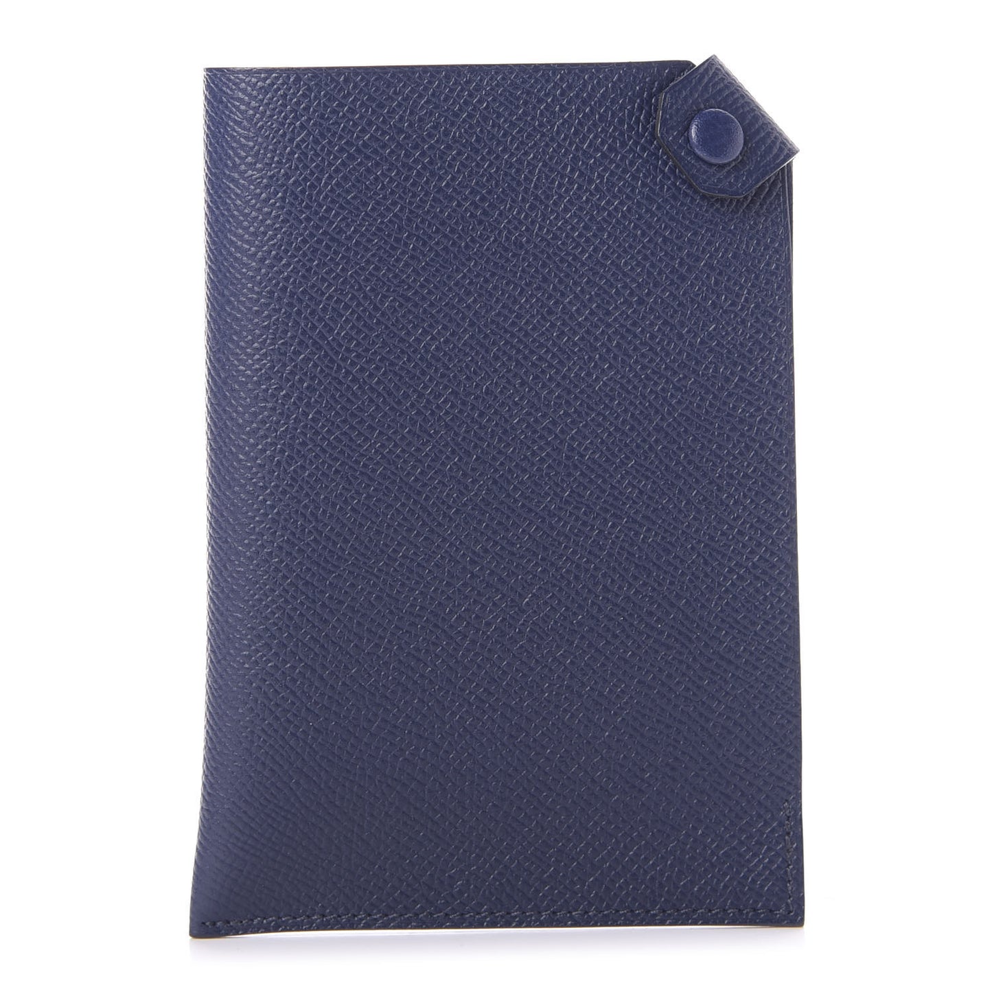 Epsom Tarmac PM Passport Holder Bleu Saphir