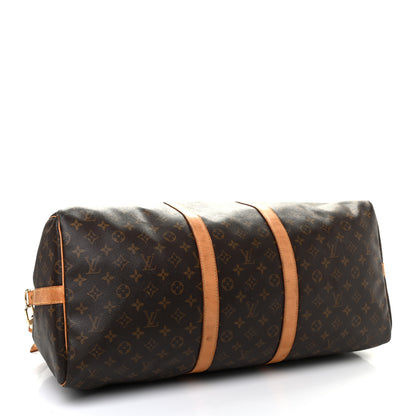 Louis Vuitton Monogram Keepall Bandouliere 55 4 of 18