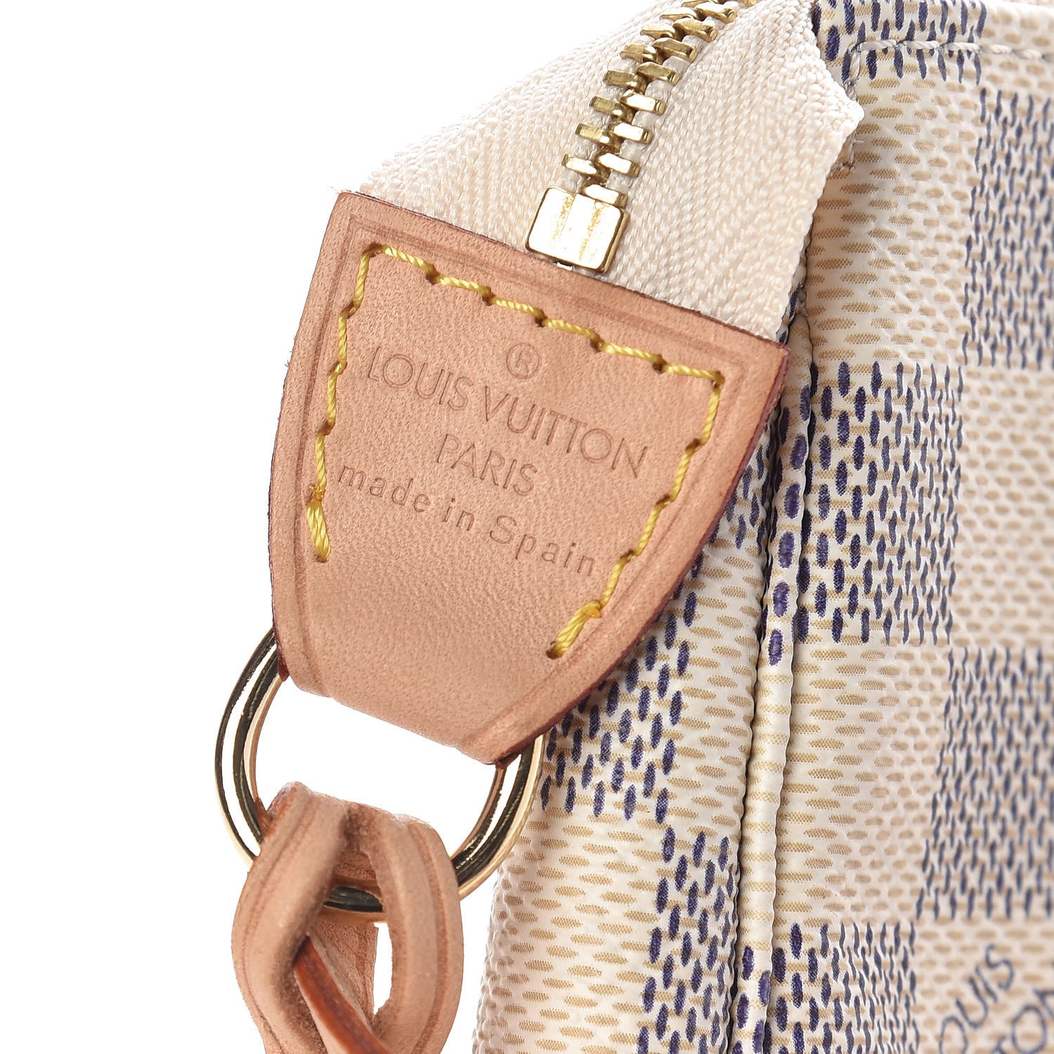 Louis Vuitton Damier Azur Pochette Accessories 7 of 9