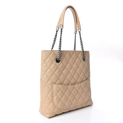Chanel Caviar Quilted Small Urban Delight Tote Light Beige 3 of 10