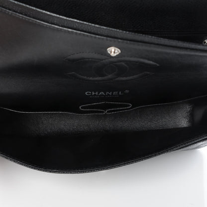 Chanel Caviar Quilted Medium Double Flap Black 6 of 9