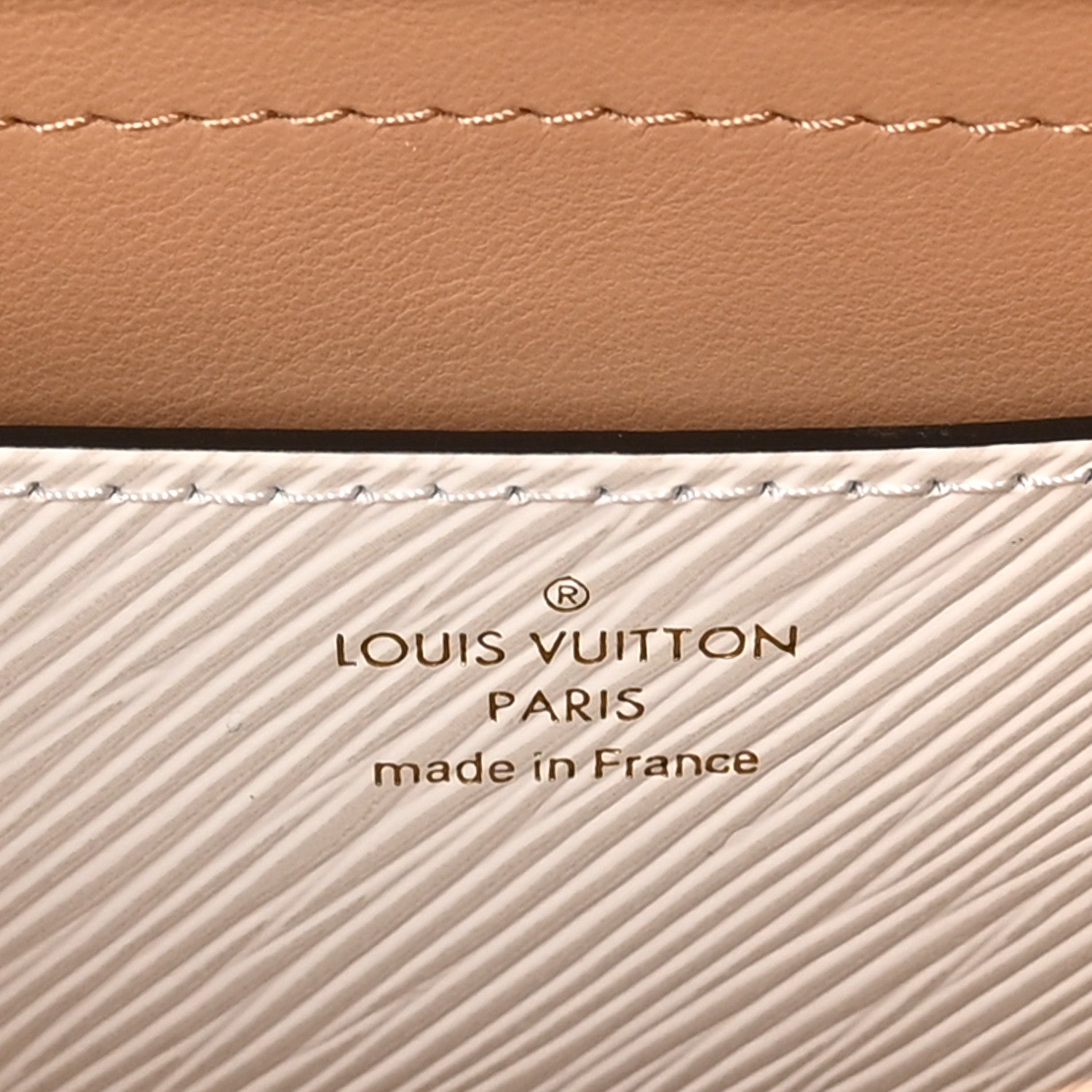 Louis Vuitton Epi Twist Shoulder Bag MM White 7 of 10