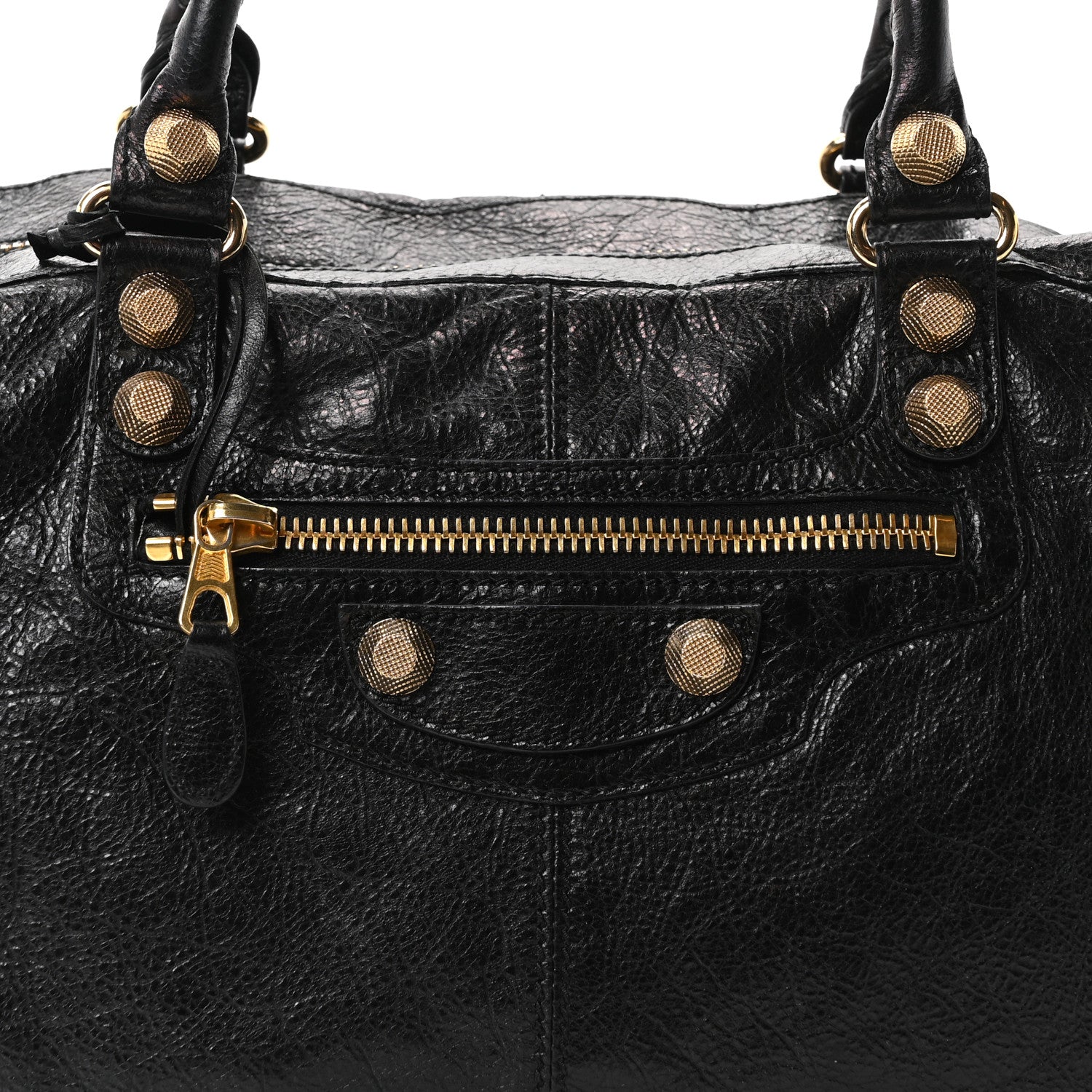 Balenciaga Agneau Giant 12 Gold Hardware Work Black 9 of 11
