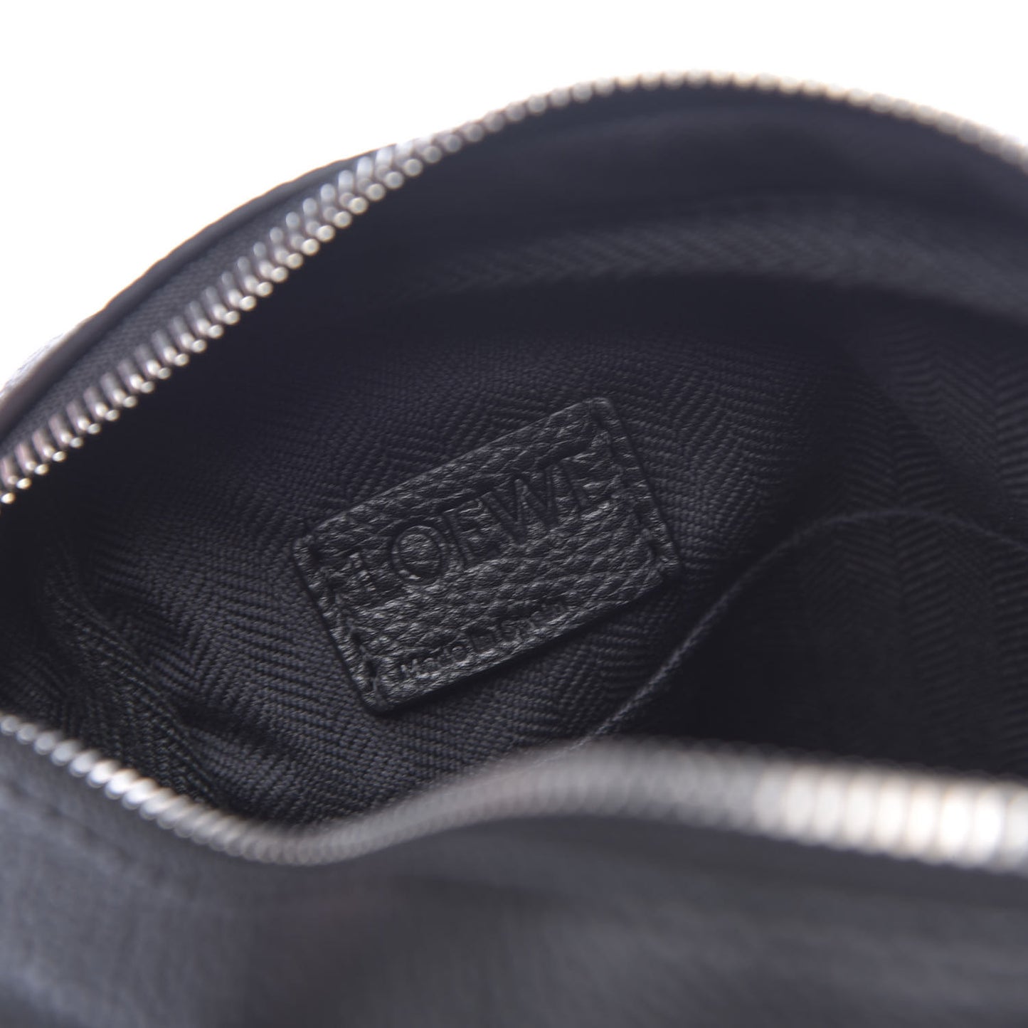 Soft Grained Calfskin XS Military Messenger Bag Black