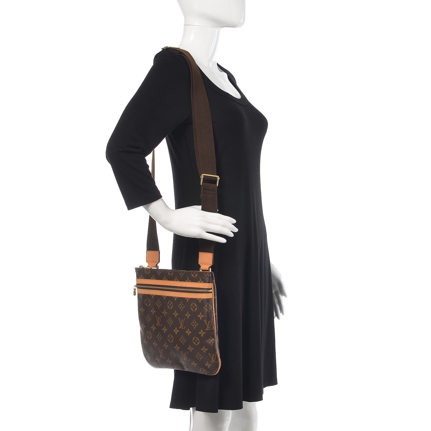Louis Vuitton Monogram Bosphore Pochette 2 of 9