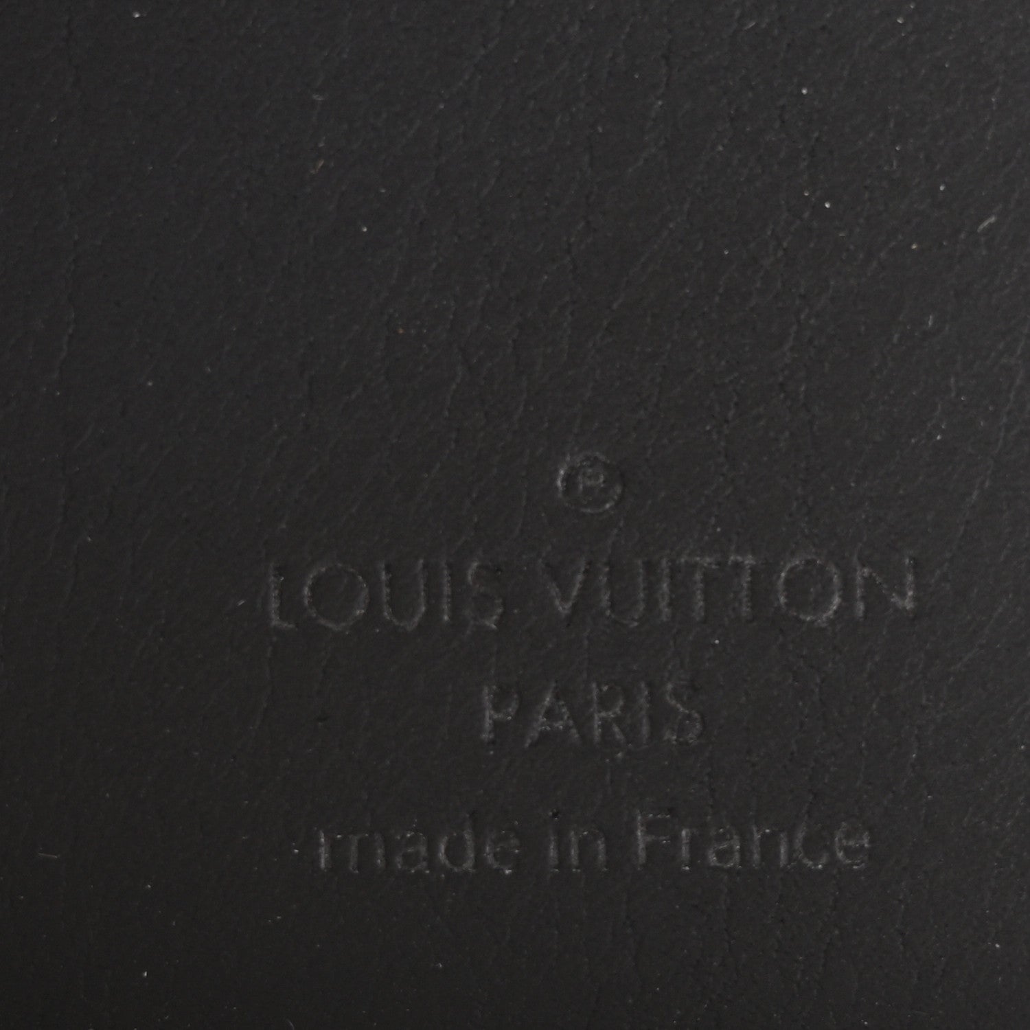 Louis Vuitton Calfskin Monogram Shadow Pocket Organizer Black 6 of 7