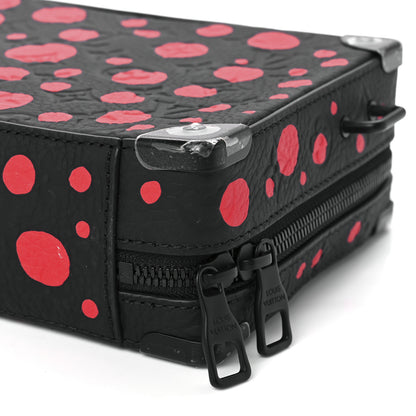 Louis Vuitton LV X YK Taurillon Monogram Handle Soft Trunk Black Red 12 of 13