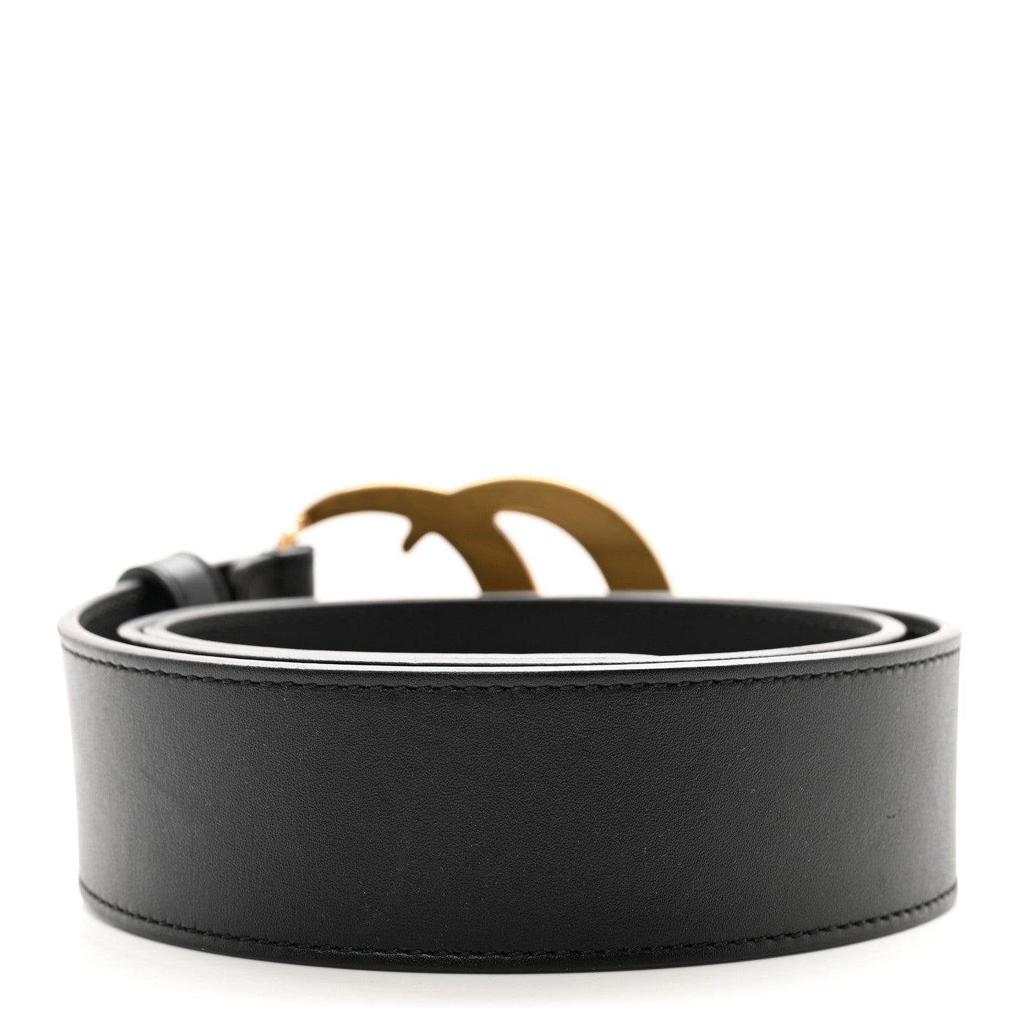 Gucci Calfskin Double G 40mm Belt 75 30 Black 2 of 4