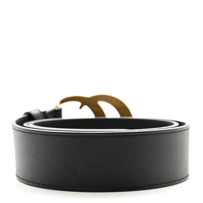 Gucci Calfskin Double G 40mm Belt 75 30 Black 2 of 4